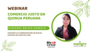 Webinar: Comercio justo en quinua peruana