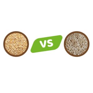 Quinua VS Arroz integral Quinoa VS Brown rice
