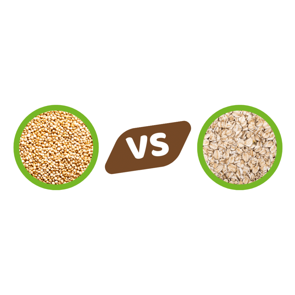 Quinua vs Avena Quinoa VS Oats